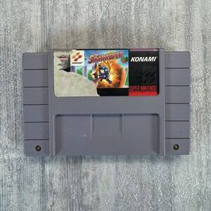 Sparkster (SNES, 1994) Authentic Cartridge Only Tested & Working Super Nintendo